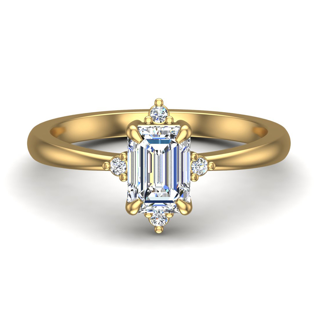 Adriana Halo Engagement Ring
